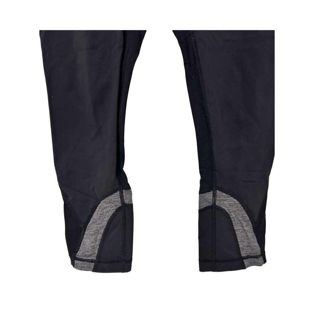 🖤✨ Lululemon Inspire Cropped Black Leggings Size 4 - Strong Girl Chic 💪🏃‍♀️ - Picture 3 of 8